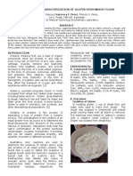 Isolation and Characterization of Gluten From Wheat Flour