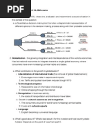 IB Business and Management Revision Notes Semester 2 