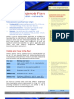 FIBERCORE SM Series Single Mode Fiber Spec Sheet