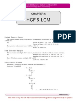 SSC CGL Numeric Aptitude (HCF LCM)