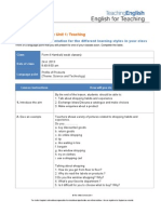 Development Journal Teaching 