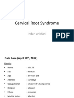 Cervical Root Syndrome Sc4