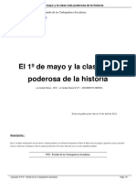 El 1º de Mayo y La Clase Más