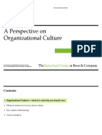 A Perspective On Organizational Culture - Booz&Co