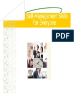 Self Management Skills For Everyone