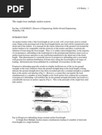 The Single Bore Multiple Anchor System A D Barley Paper Presented at The Ice Conference Ground Anchorages and Anchored Structures 1997