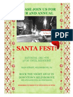 SantaFest Flier