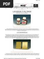 Mig Jimenez Lavados-Filtros