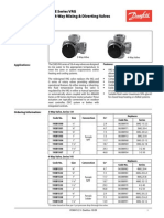 Data Sheet ESBE Series VRG 3 & 4-Way Mixing & Diverting Valves