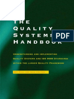 Iso 9000 - Quality Handbook