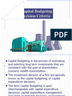 Lec5. Capital Budgeting