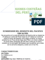 Ecorregiones Costeñas Del Perú