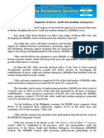 Feb12.2014solon Promotes Development of Micro, Small and Medium Enterprises