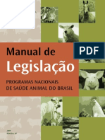 Manual - MAPA - de Legislação - Programas Nacionais de Saúde Animal Do Brasil