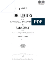 Los Limites de La Antigua Provincia Del Paraguay - A Audibert - Primera Parte - Portalguarani PDF