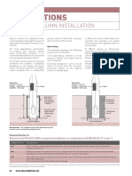 Standard Lighting Column Foundations