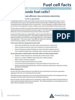 Fuel Cell Facts: Why Solid Oxide Fuel Cells?