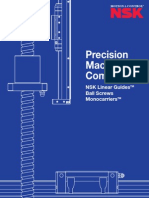 Precision Machine Components: NSK Linear Guides Ball Screws Monocarriers