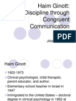 Congruent Communication by Haim Ginott