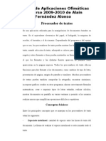 Apuntes de Procesador de Textos