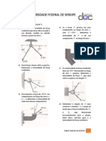 LISTA DE EXERCÍCIO No 1 - Disciplina R0