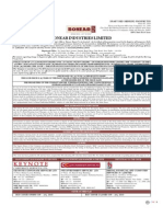 Sonear Industries Limited - Draft Red Herring Prospectus