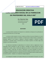 La Educacion Creativa