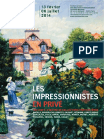 Musée Marmottan Monet - Les Impressionnistes en Privé - Dossier de Presse