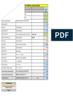 Weighted Average Cost of Capital Rate Calculation