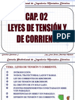 Cap. 02 Leyes de Tensión y de Corriente