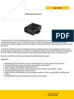 1 Port Rs-232/422/485 Serial Over Ip Ethernet Device Server: Startech Id: Netrs2321E