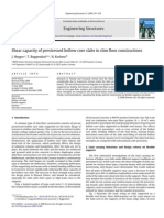 Shear Capacity of Prestressed Hollow Core Slabs in Slim Floor Constructions