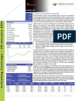 Finolex Industries - Initiating Coverage