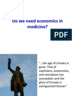 5 Do We Need Economics in Medicine