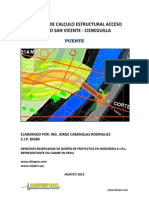 Memoria de Calculo Estructural Acceso Fundo San Vicente Viga Tee Final