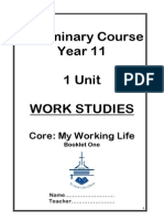 Core My Working Life Booklet1 S 1 1