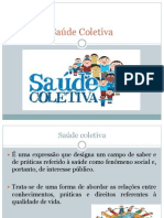 Aula 1 Introdução A Saúde Coletiva