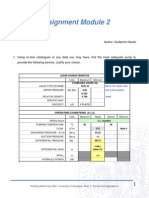 Centrifugal Pump Assignment