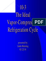 Vapor Compression Refrigeration Cycles