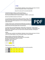 Process Worksheet