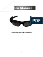 Mobile Eyewear Recorder