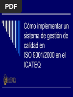 Como Implementar Un Sistema de Gestion de Calidad