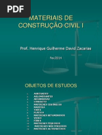 Materiais de Construção Civil I