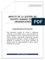 Impacto de La Gestión Del Talento Humano en Las Organizaciones