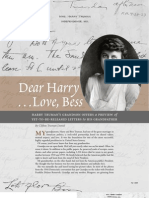 Prologue Magazine - 'Dear Harry, Love Bess'