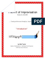 Bob Taylor The Art of Improvisation Whole 5 Volumes