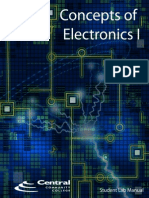 Concepts of Electronics I - Student Lab Manual