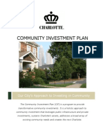 Community Investment Plan: Our City's Approach To Investing in Community