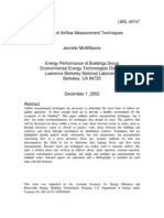 eRep-Review of Airflow Measurement Techniques, LBNL-49747