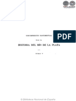 Contribucion Documental para La Historia Del Rio de La Plata - Tomo V - 1913 - Portalguarani PDF